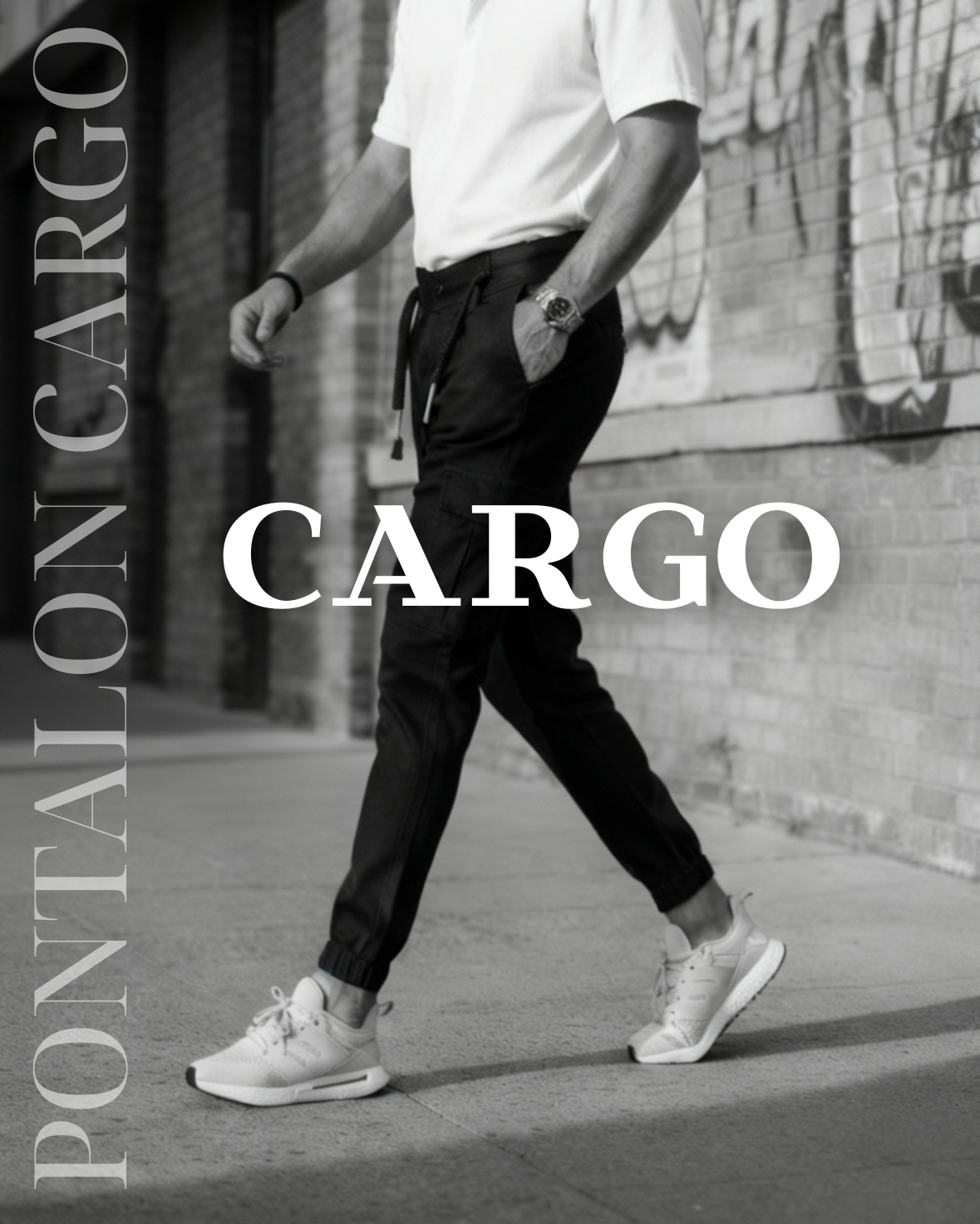 🖤 Pantalons Cargo – Style Urbain & Confort Absolu