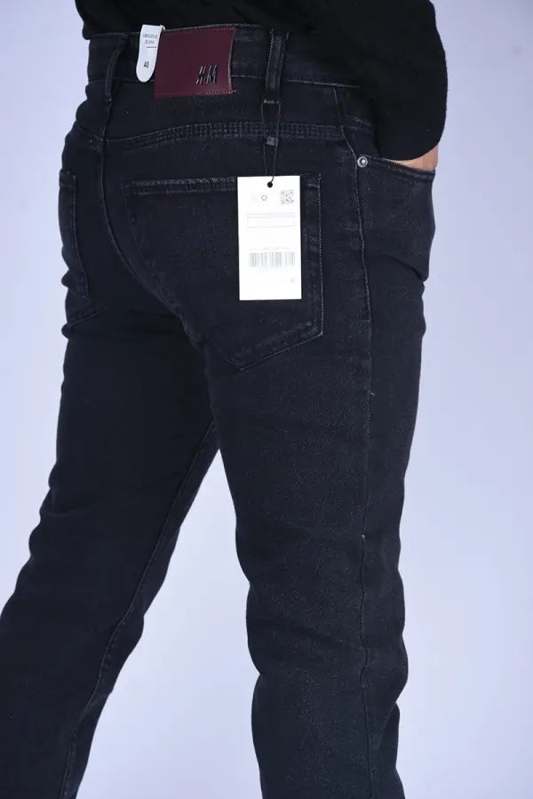 Jeans 95% Coton jeans Slim Fit extensible Ref-SF66520 ( Noir )