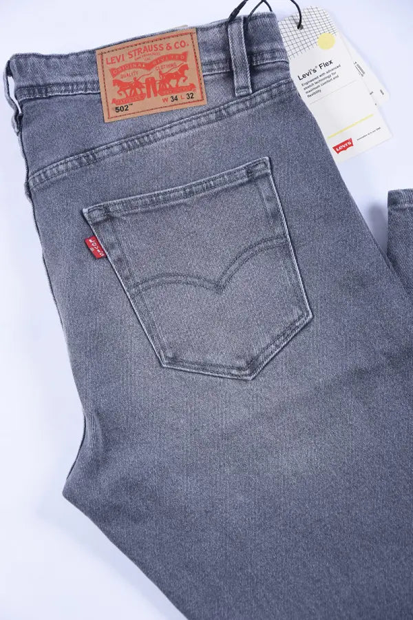 Pantalons Homme 100 % Coton Jean Lvs Coupe Normal Ref-LV34431 ( Gris )