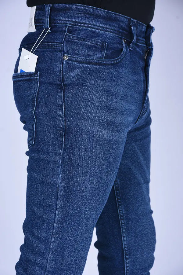 jeans Slim Fit extensible Ref-SF66520 ( Bleu Délavé )