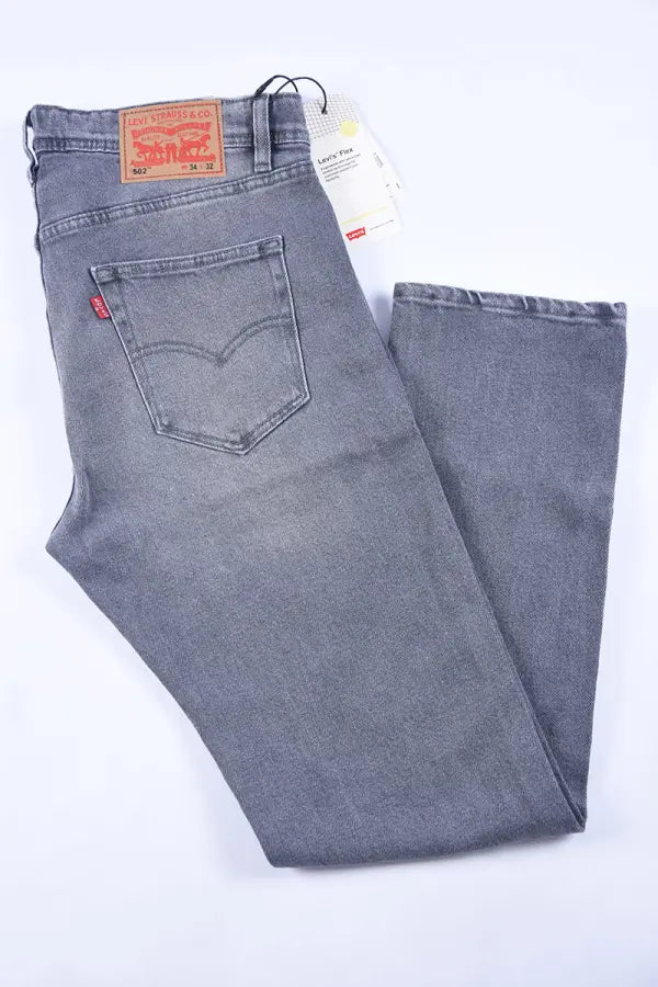 Pantalons Homme 100 % Coton Jean Lvs Coupe Normal Ref-LV34431 ( Gris )